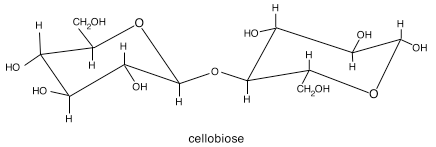 chemical structure of cellobiose